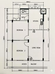 Blk 1 Hougang Avenue 3 (Hougang), HDB 3 Rooms #592440181